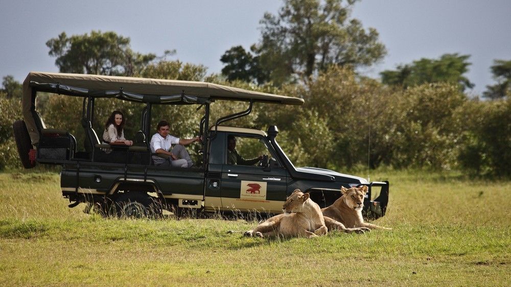 Elephant Pepper Camp Réserve nationale du Masai Mara Extérieur photo